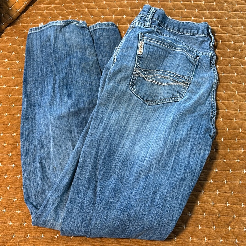 Cinch grant relaxed fit jeans. 32/34